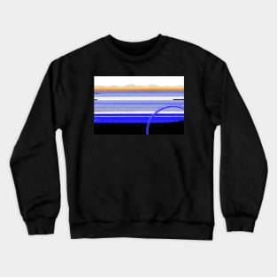 Abstract landscape digital painting Crewneck Sweatshirt